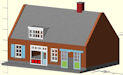 Download the .stl file and 3D Print your own Workshop & Store N scale model for your model train set from www.krafttrains.com.